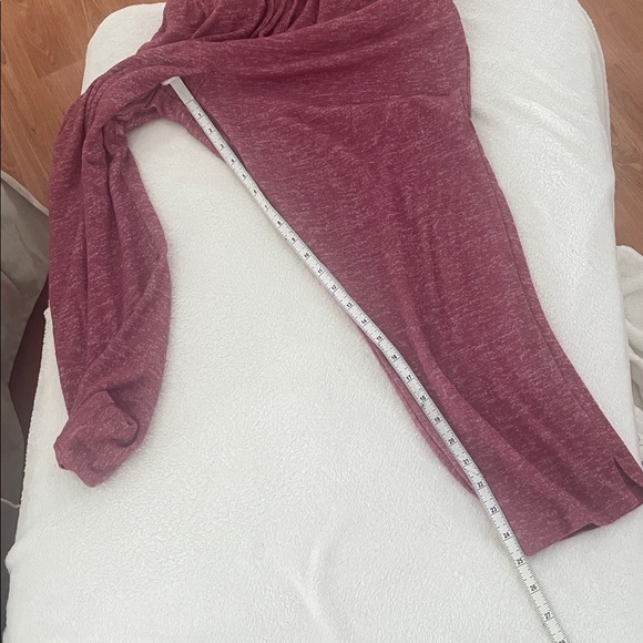 Bobeau Maroon Knit Lounge Pants - Picture 6 of 9